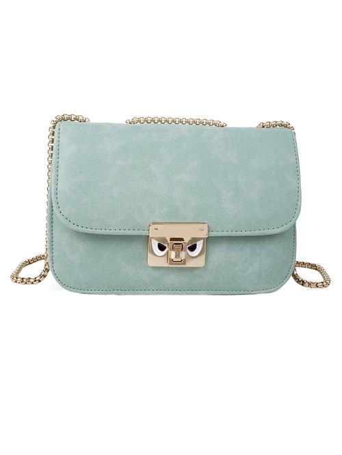 green leatherette sling bag - 21296650 - Very Small Image - 1