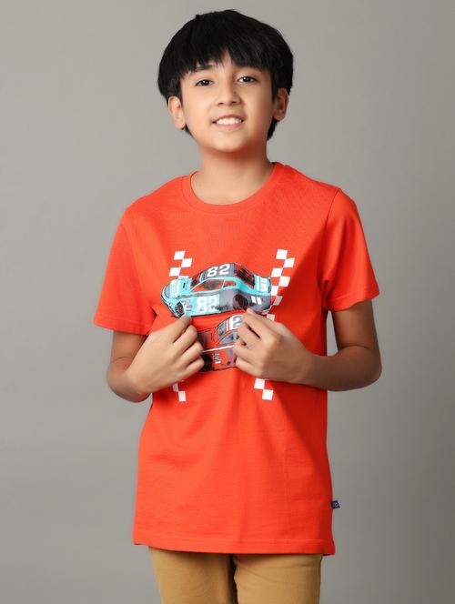 boys red graphic t-shirt - 21296976 - Very Small Image - 1