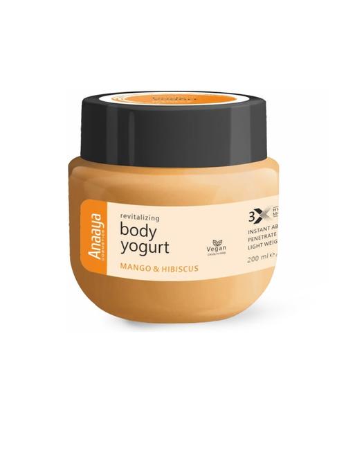 anaaya mango & hibiscus body yogurt moisturising gel 200ml - 21297279 - Very Small Image - 1