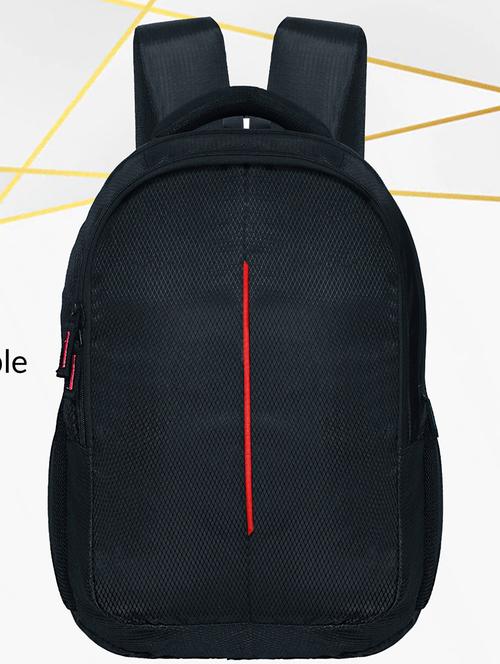 men solid laptop backpack - 21301185 - Very Small Image - 1
