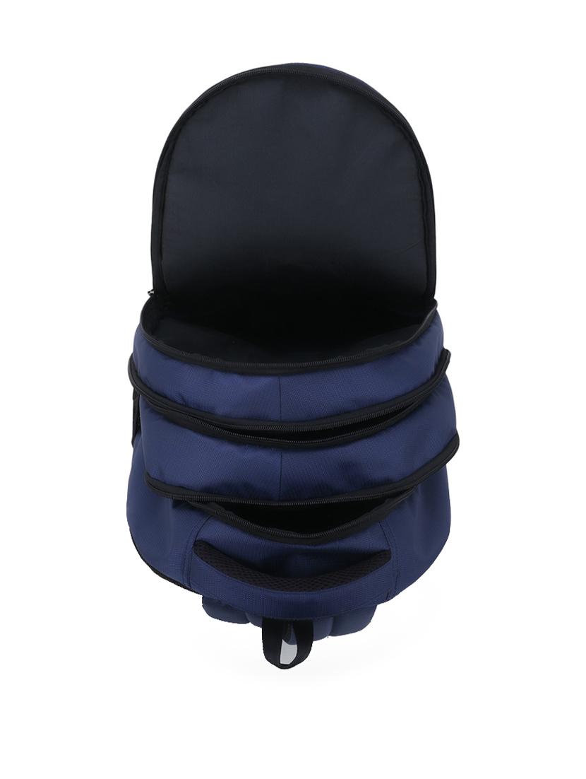 men solid laptop backpack - 21301200 - Standard Image - 2