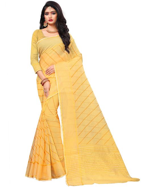 women printed saree with blouse - 21302369 - Very Small Image - 1