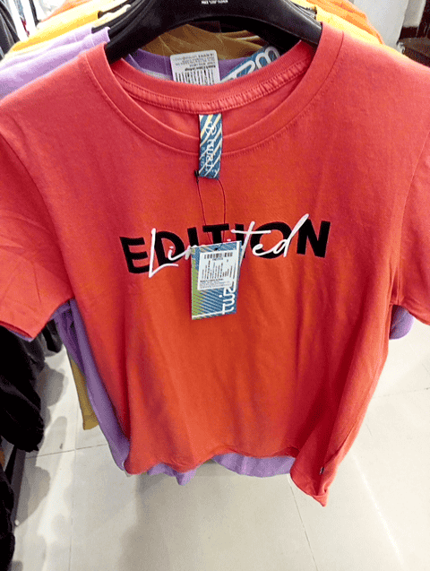 coral cotton single jersey tshirt - 21303767 - Very Small Image - 1