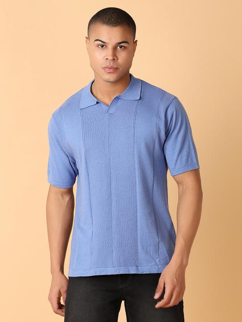 men solid short sleeves polo t-shirt - 21305544 - Very Small Image - 1