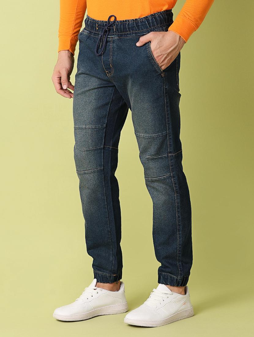 men solid mid rise jogger - 21308451 - Zoom Image - 2