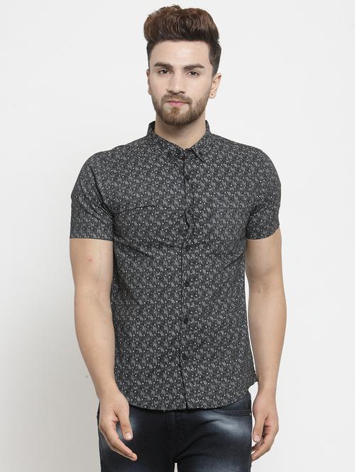 black printed casual shirt - 21309304 - Very Small Image - 1