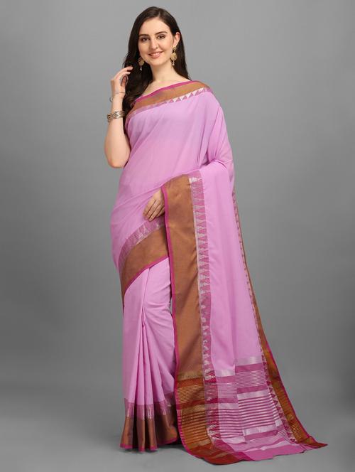 women pink ready to wear saree - 21309841 - Very Small Image - 1