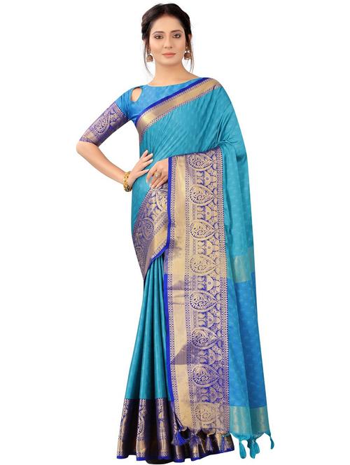 women self design banarasi saree - 21309869 - Very Small Image - 1