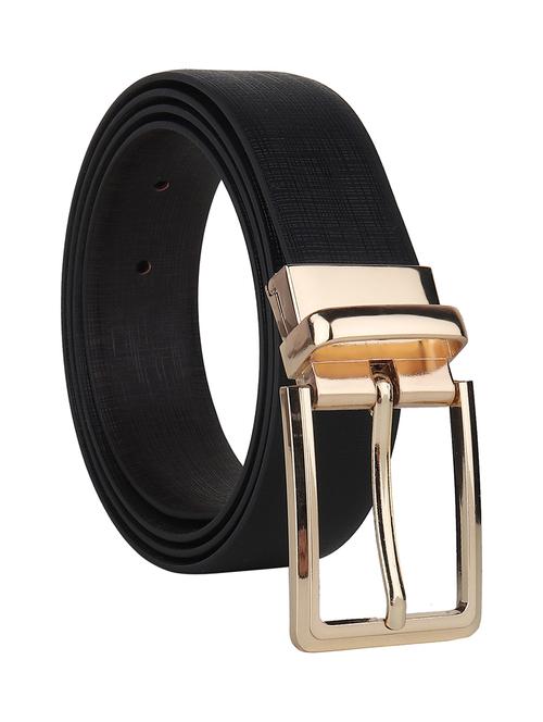 black leather belt - 21313811 - Very Small Image - 1