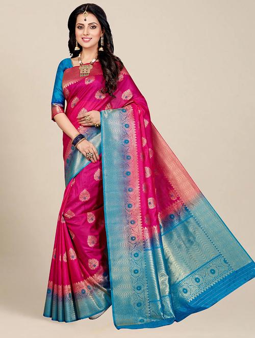 women self design banarasi saree - 21318103 - Very Small Image - 1