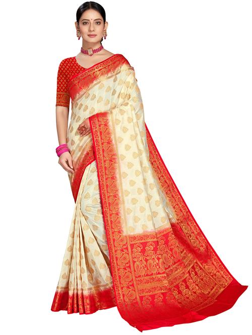 women self design banarasi saree - 21318336 - Very Small Image - 1