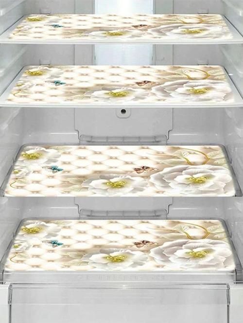 pack of 4 printed fridge mats  - 21320188 - Very Small Image - 1