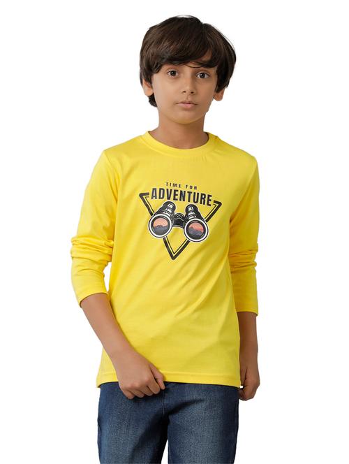yellow cotton tshirt - 21321658 - Very Small Image - 1