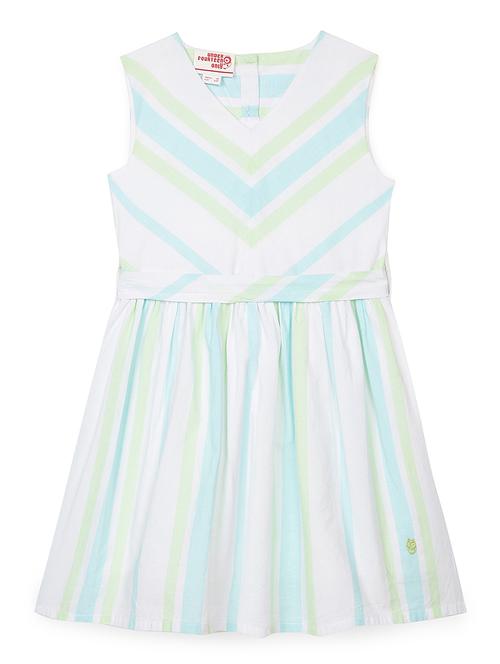 green cotton frock - 21322146 - Very Small Image - 1