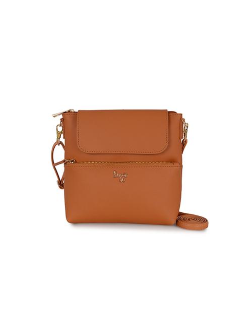 tan pvc sling bag - 21323183 - Very Small Image - 1