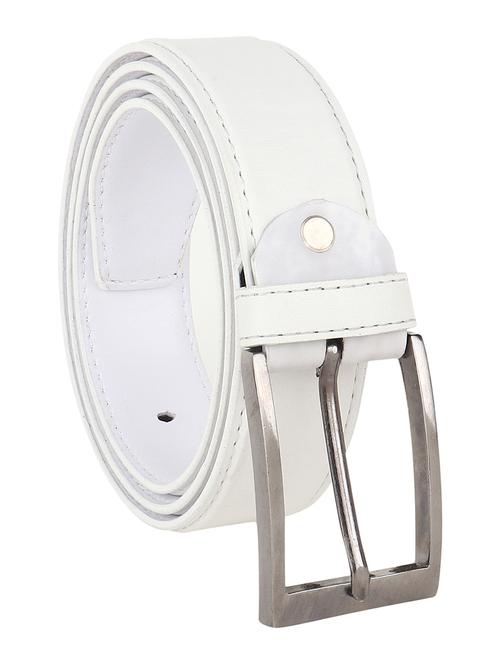 white leatherette belt - 21324792 - Very Small Image - 1