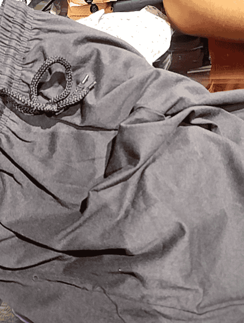 navy blue poly cotton single jersey short - 21325122 - Very Small Image - 1