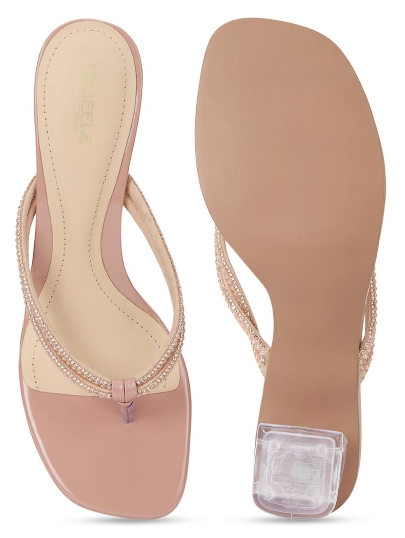 women solid slip on slides - 21333271 - Zoom Image - 5