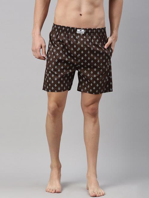 men printed mid rise boxer - 21334789 - Very Small Image - 1