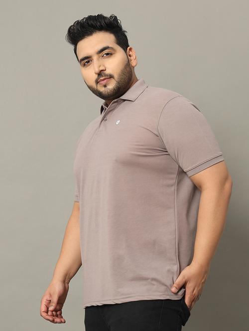 men plus size polo t-shirt - 21338232 - Very Small Image - 1