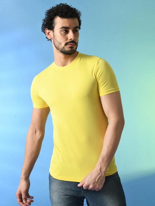 men round neck plain t-shirt - 21340509 - Very Small Image - 1