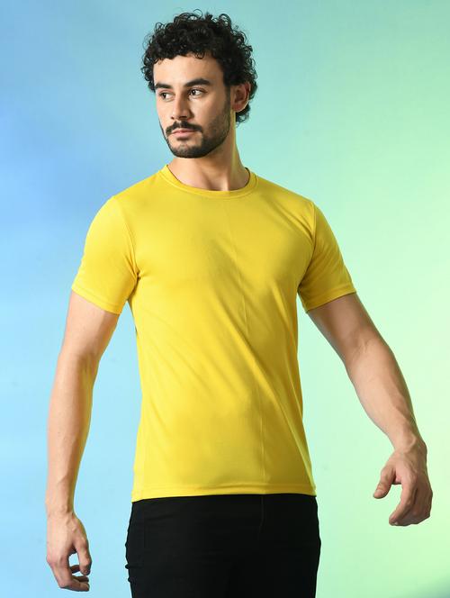men round neck plain t-shirt - 21340517 - Very Small Image - 1