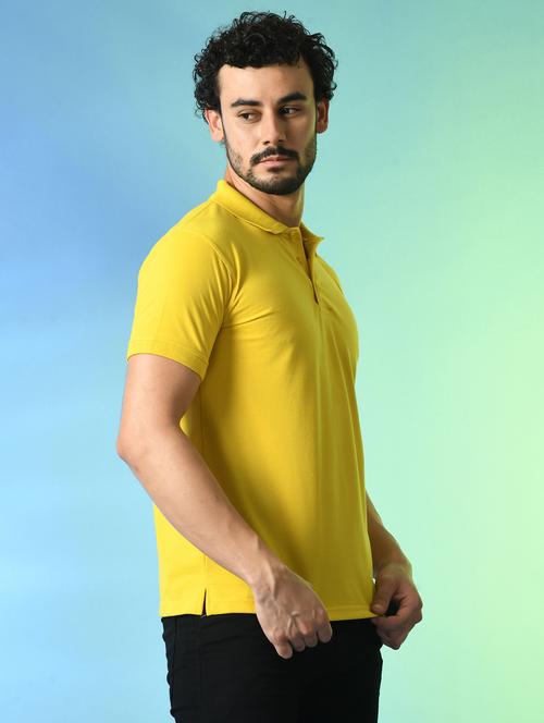 men solid polo t-shirt - 21340526 - Very Small Image - 1