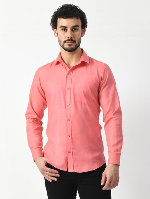 men solid casual shirt - 21340812 - Very Small Image - 1