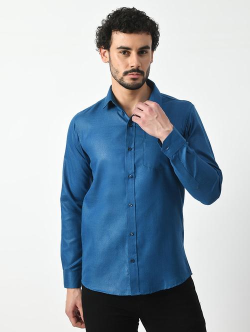 men solid casual shirt - 21340813 - Very Small Image - 1