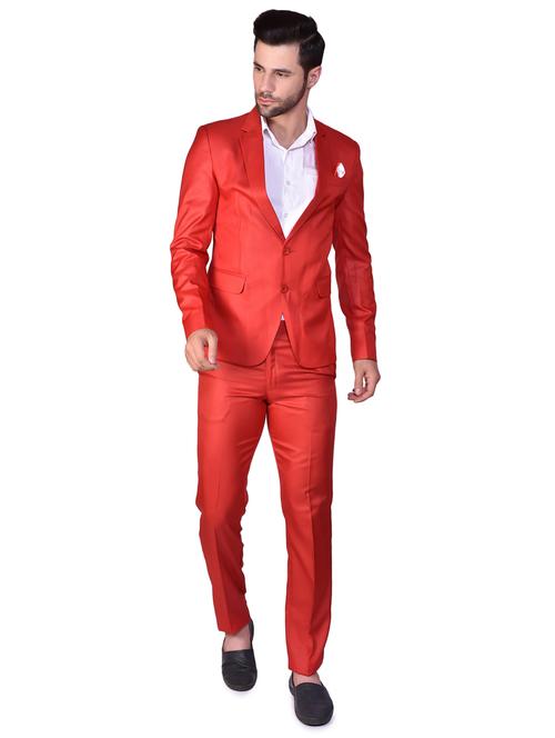 men solids single breasted casual blazer - 21340825 - Very Small Image - 1