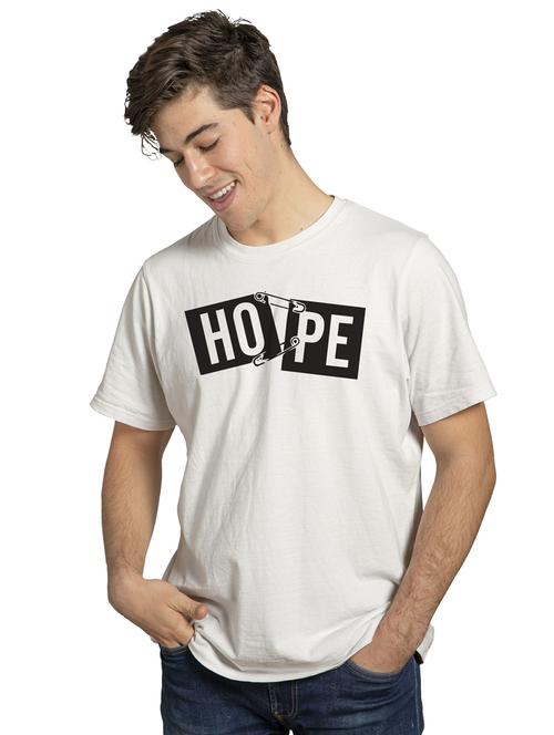 men chest print round neck t-shirt - 21341239 - Very Small Image - 1