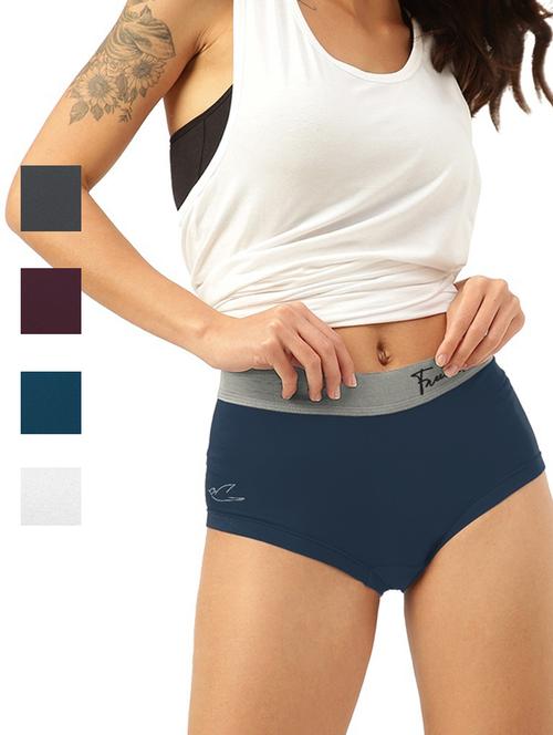 women's solid panty combo - 21343174 - Very Small Image - 1