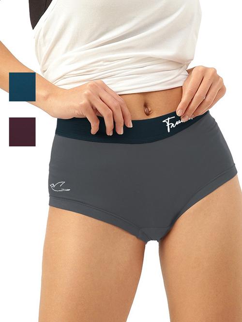 women's solid panty combo - 21343184 - Very Small Image - 1