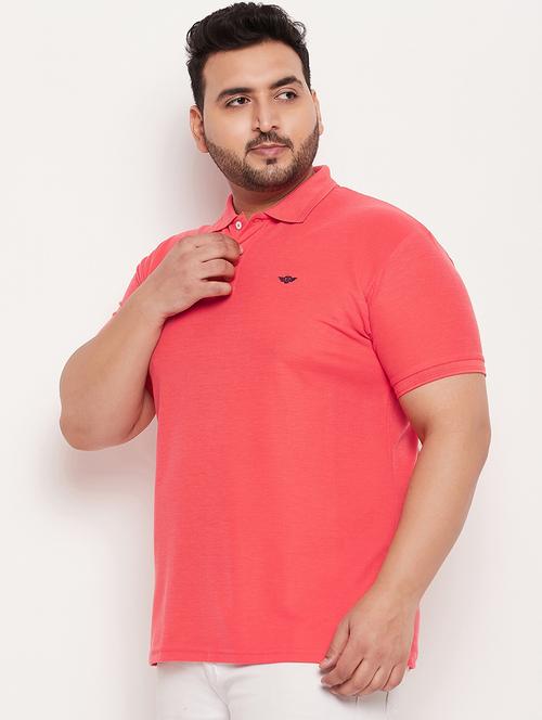 men polo neck solid t-shirt - 21343918 - Very Small Image - 1