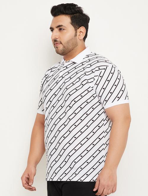 men polo neck printed t-shirt - 21343941 - Very Small Image - 1