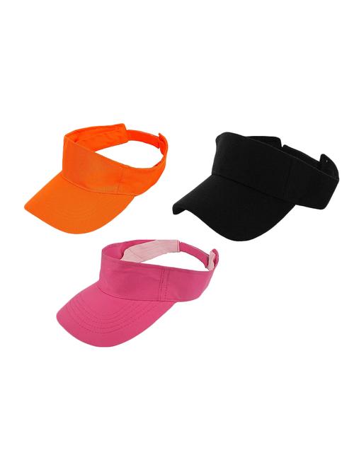 pack of 3 solid tennis cap - 21346179 - Very Small Image - 1