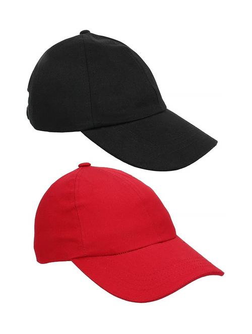 men pack of 2 solid caps - 21346276 - Very Small Image - 1
