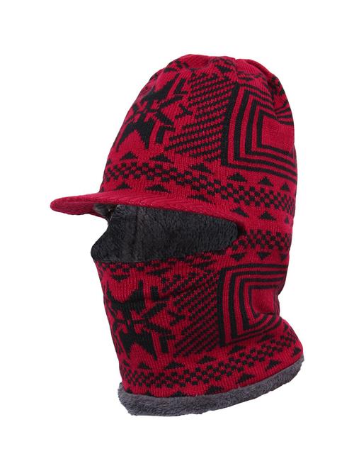 men self-designed beanies - 21346280 - Very Small Image - 1