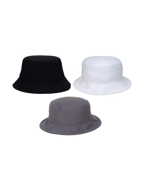 women's pack of 3 solid hats - 21346831 - Very Small Image - 1