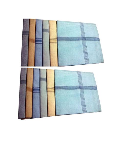 pack of 12 cotton handkerchief - 21346939 - Very Small Image - 1