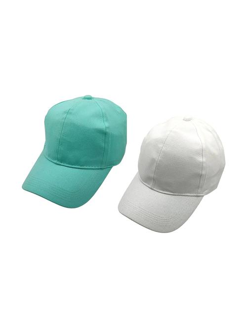 women's pack of 2 solid caps - 21347081 - Very Small Image - 1