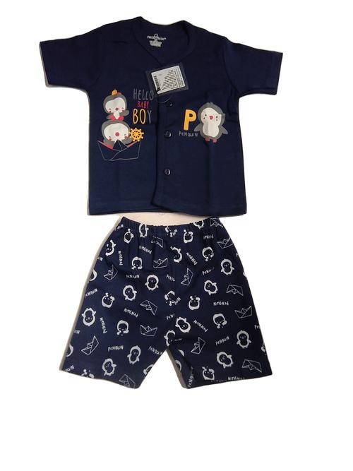 assorted cotton interlock twin sets & dungree - 21353913 - Very Small Image - 1