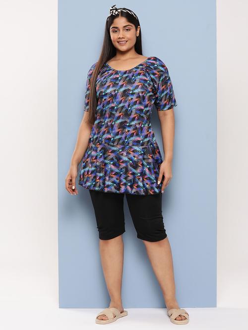 women printed swimwear set  - 21357189 - Very Small Image - 1