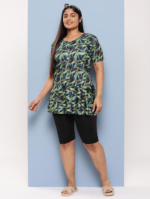 women printed swimwear set  - 21357190 - Very Small Image - 1