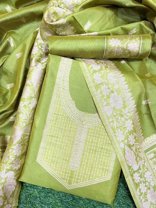 women printed unstitched suit set - 21357538 - Very Small Image - 1