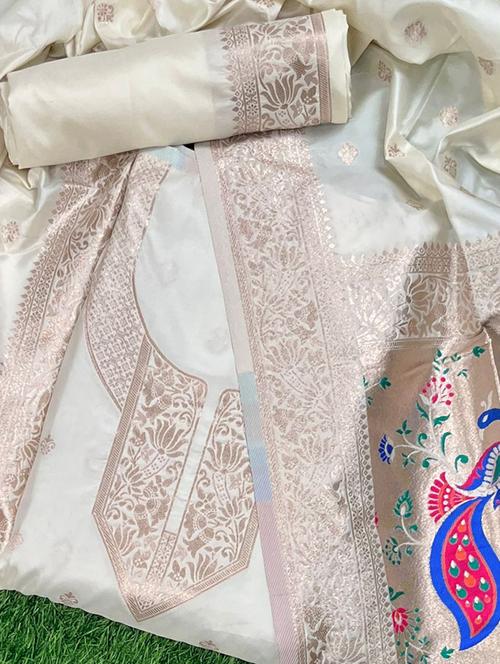 women self design unstitched suit set - 21357737 - Very Small Image - 1