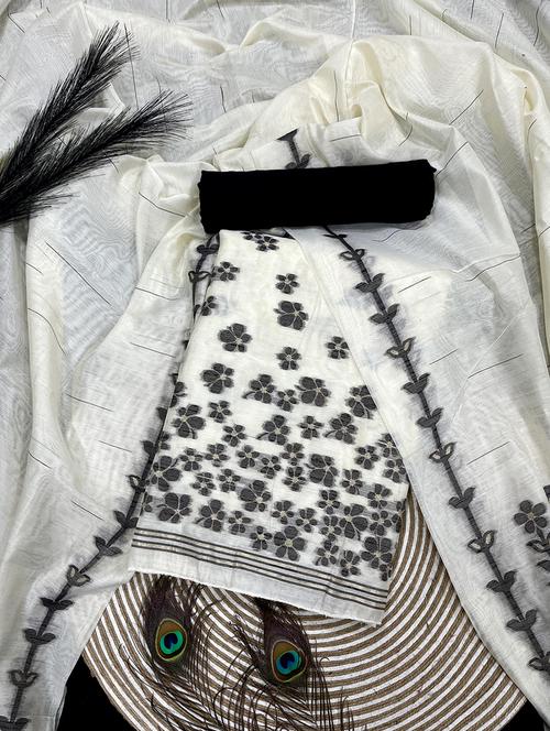 women floral unstitched suit set - 21357811 - Very Small Image - 1