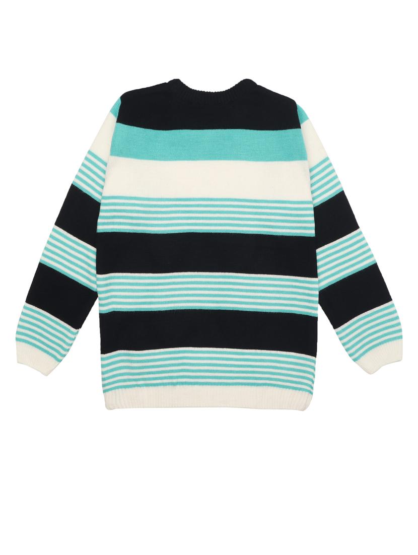 kids long sleeved striped sweater - 21360146 - Zoom Image - 2