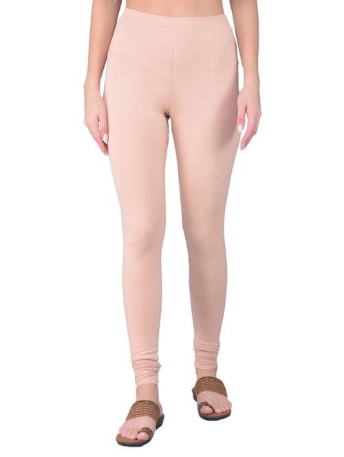 women mid rise solid leggings - 21361595 - Very Small Image - 1