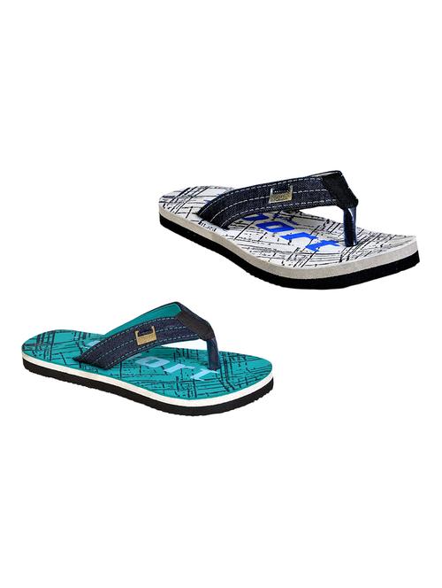 men pack of 2 slip on flip flops - 21364953 - Very Small Image - 1